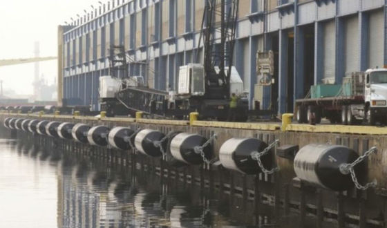 গুণ  Polyurea EVA Foam Fender STS STD Marine Boat Durable Floating Anti Aging কারখানা